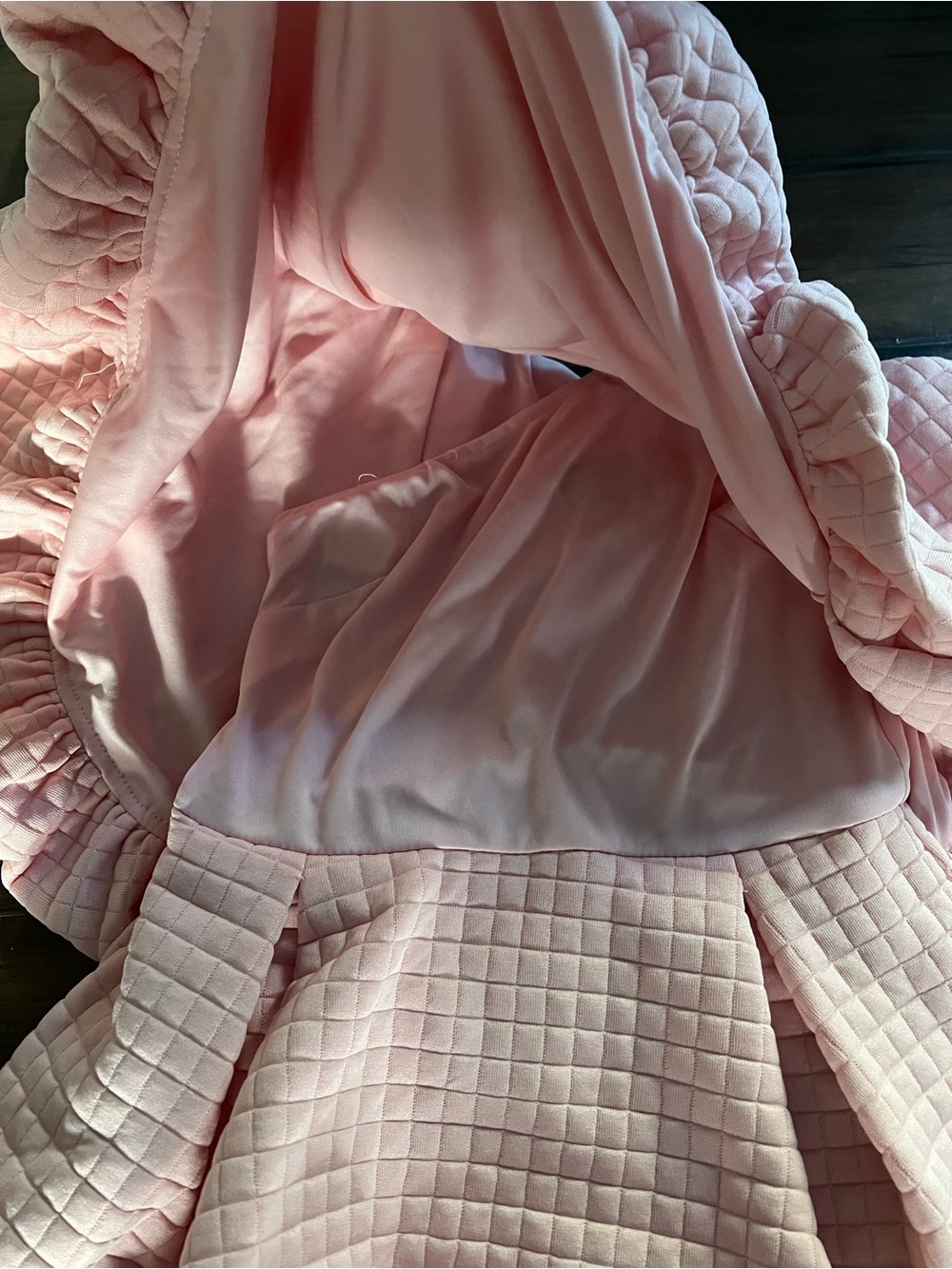 NWT - ASOS DESIGN Pink One Shoulder Bubble Dress - Size 0 - Picture 5 of 9